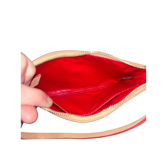 Dooney & Bourke Patent Leather Blue Wristlet Clutch Bag Set 2 Piece - Picture 11 of 12